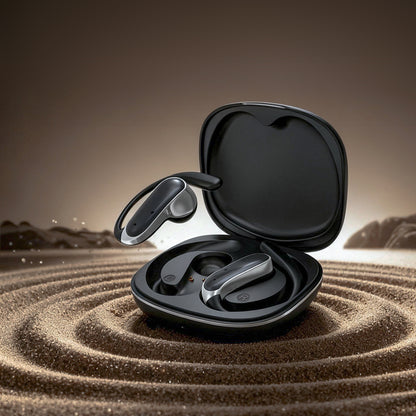 Dudao U17Z Bluetooth 5.3 OWS Headphones with Ear Hooks - Black - OUTLET_1