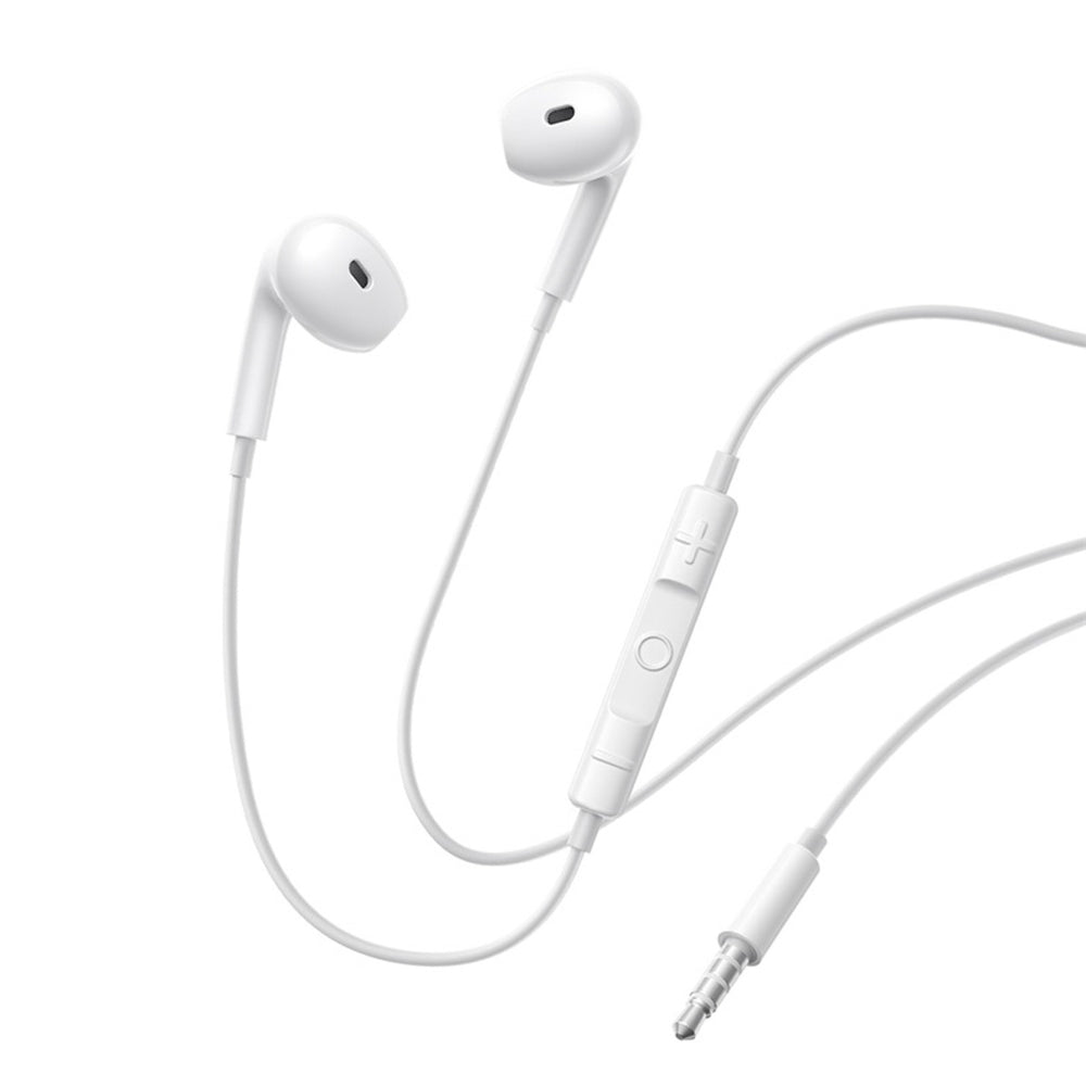 Baseus Encok HZ19 Wired In-Ear Headphones with Mini Jack - White - OUTLET_0