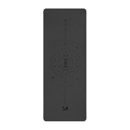 Wozinsky WNSP-NKB 183 x 61 x 0.5 cm natural rubber yoga mat - black - OUTLET_0