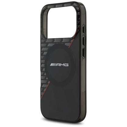 Mercedes AMG IML Double Layer Rhombs MagSafe Case for iPhone 18 Pro / 17 Pro - Black and Red_5