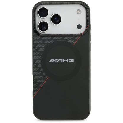 Mercedes AMG IML Double Layer Rhombs MagSafe Case for iPhone 18 Pro Max / 17 Pro Max - Black and Red_2