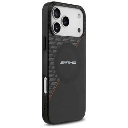 Mercedes AMG IML Double Layer Rhombs MagSafe Case for iPhone 18 Pro Max / 17 Pro Max - Black and Red_3
