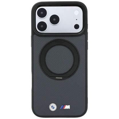 BMW Kevlar Ring Stand 360 MagSafe Case for iPhone 18 Pro / 17 Pro - Dark Gray_2