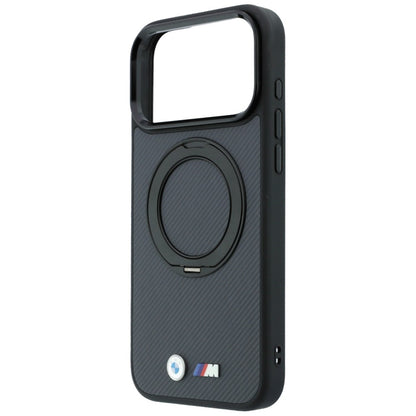 BMW Kevlar Ring Stand 360 MagSafe Case for iPhone 18 Pro / 17 Pro - Dark Gray_5