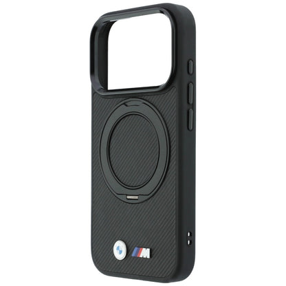 BMW Kevlar Ring Stand 360 MagSafe Case for iPhone 18 Pro / 17 Pro - Black_5