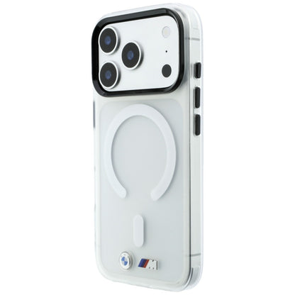 BMW M IML Frosted Metal Logo &amp; Trims MagSafe Case for iPhone 18 Pro / 17 Pro - Transparent_1