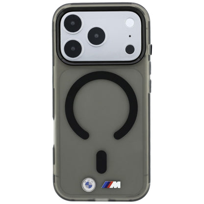 BMW M IML Frosted Metal Logo &amp; Trims MagSafe Case for iPhone 18 Pro Max / 17 Pro Max - Black_2