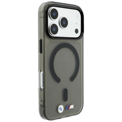 BMW M IML Frosted Metal Logo &amp; Trims MagSafe Case for iPhone 18 Pro Max / 17 Pro Max - Black_3