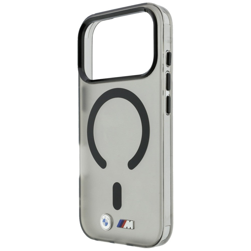 BMW M IML Frosted Metal Logo &amp; Trims MagSafe Case for iPhone 18 Pro Max / 17 Pro Max - Black_5
