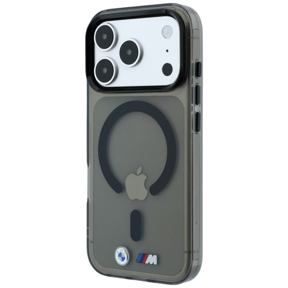 BMW M IML Glossy Metal Logo &amp; Trims MagSafe Case for iPhone 18 Pro Max / 17 Pro Max - Black_1