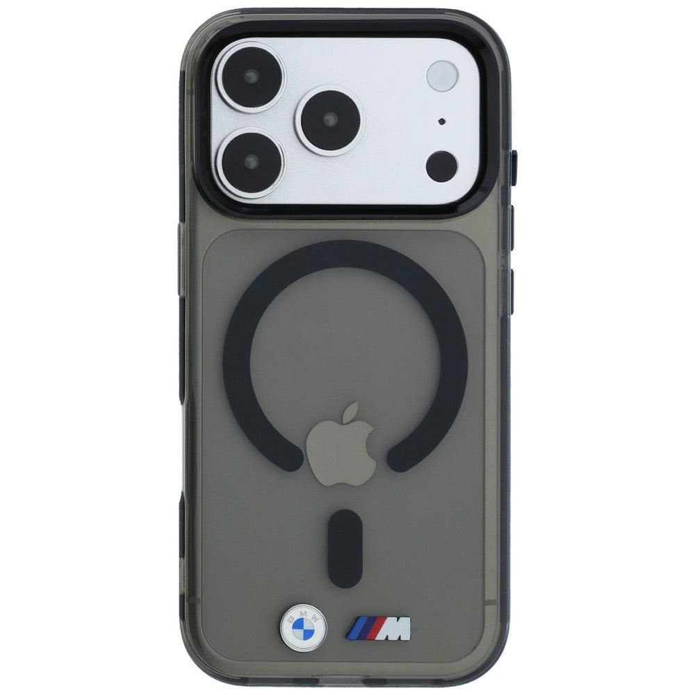 BMW M IML Glossy Metal Logo &amp; Trims MagSafe Case for iPhone 18 Pro Max / 17 Pro Max - Black_2