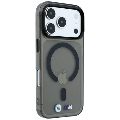 BMW M IML Glossy Metal Logo &amp; Trims MagSafe Case for iPhone 18 Pro Max / 17 Pro Max - Black_3