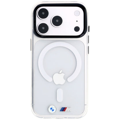 BMW M IML Glossy Metal Logo &amp; Trims MagSafe Case for iPhone 18 Pro Max / 17 Pro Max - Transparent_2