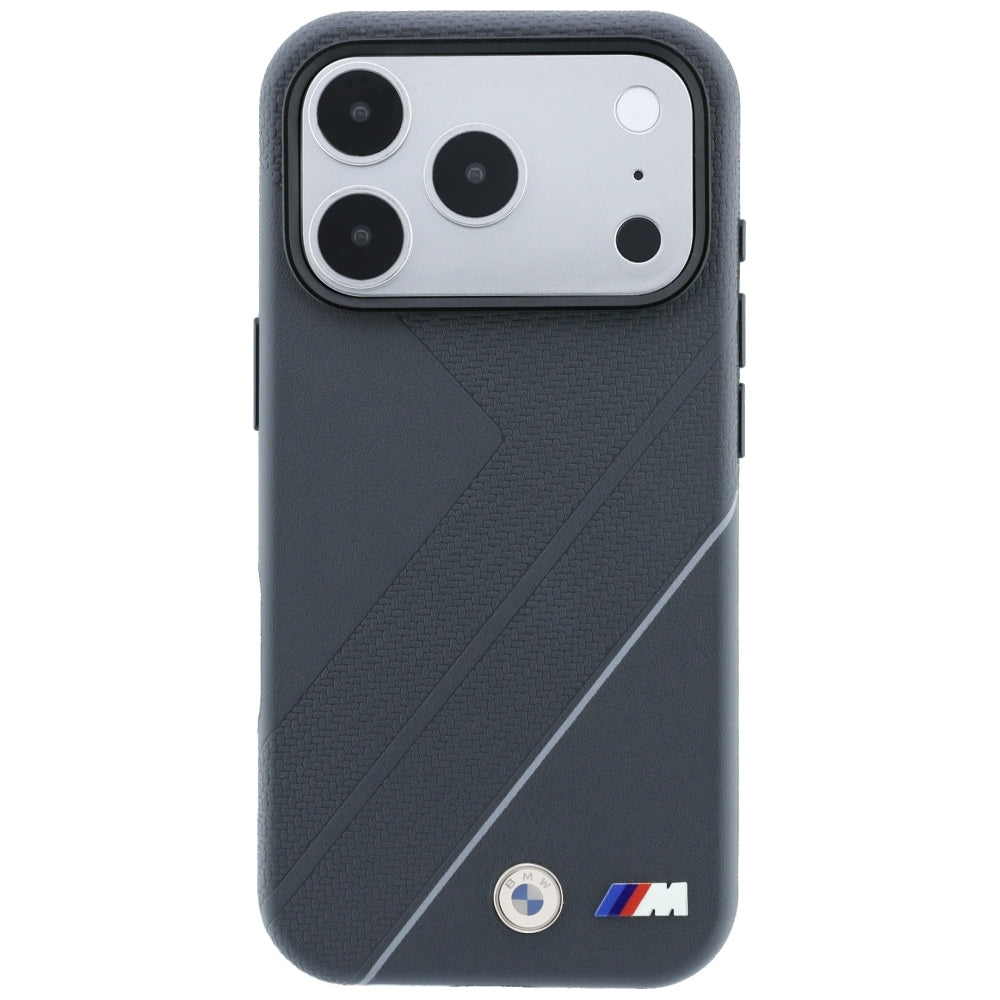 BMW M Tire Track with Silver Line MagSafe Case for iPhone 18 Pro / 17 Pro - Dark Gray_2