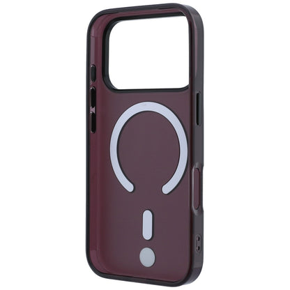 BMW Sign Frosted IML &amp; Metal Logo MagSafe Case for iPhone 18 Pro / 17 Pro - Burgundy_6
