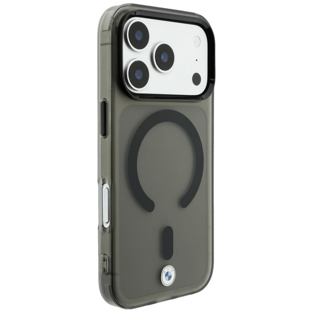 BMW M IML Frosted Metal Logo &amp; Trims MagSafe Case for iPhone 18 Pro / 17 Pro - Black_3