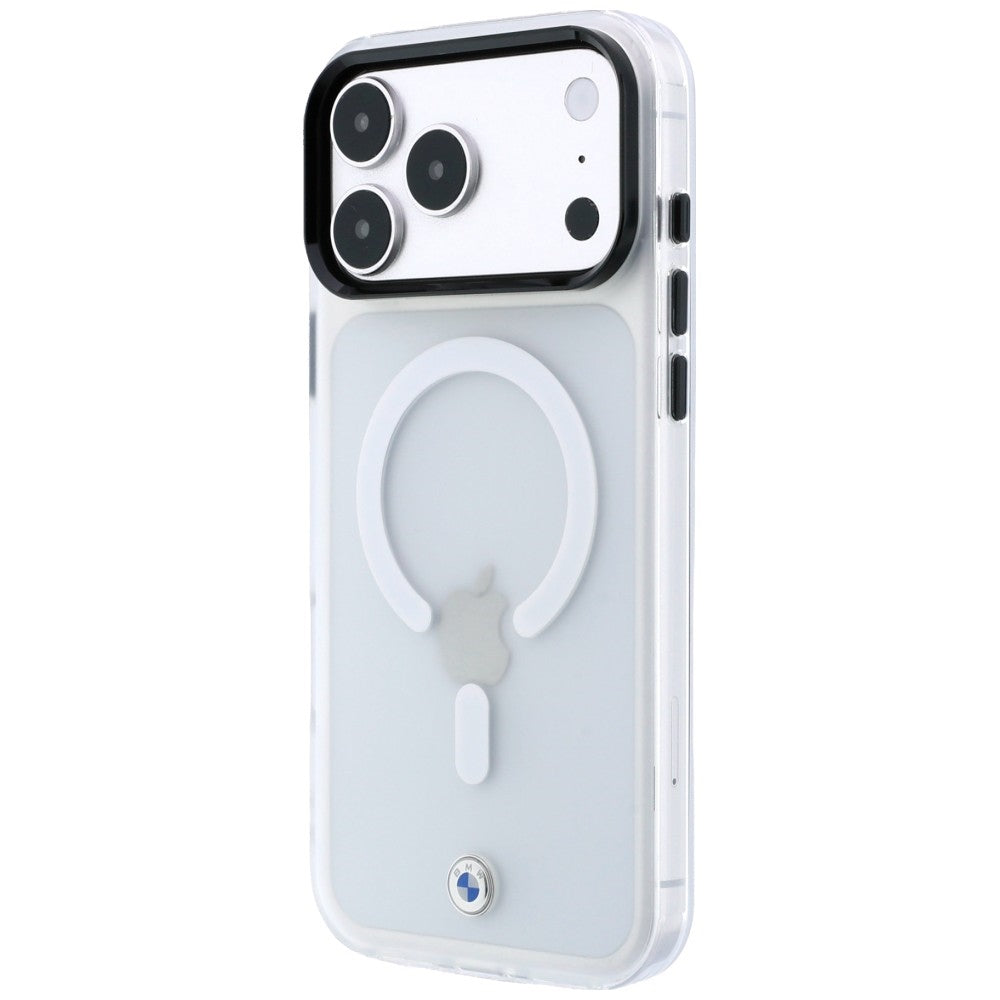 BMW Sign Frosted IML &amp; Metal Logo MagSafe Case for iPhone 18 Pro Max / 17 Pro Max - Clear_1