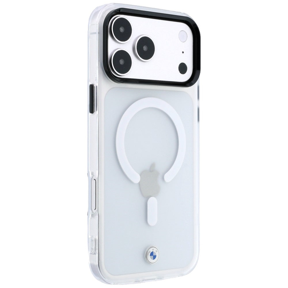 BMW Sign Frosted IML &amp; Metal Logo MagSafe Case for iPhone 18 Pro Max / 17 Pro Max - Clear_3