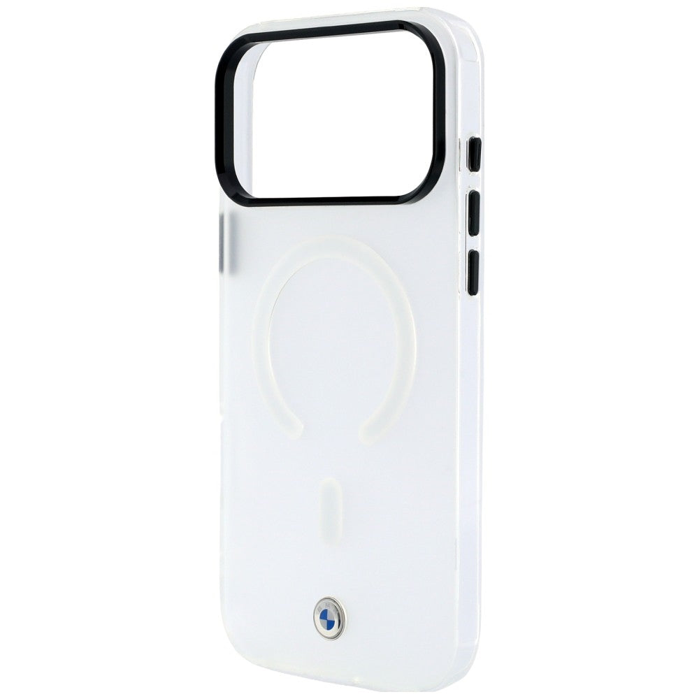 BMW Sign Frosted IML &amp; Metal Logo MagSafe Case for iPhone 18 Pro Max / 17 Pro Max - Clear_5