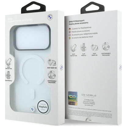 BMW Sign Frosted IML &amp; Metal Logo MagSafe Case for iPhone 18 Pro Max / 17 Pro Max - Clear_7