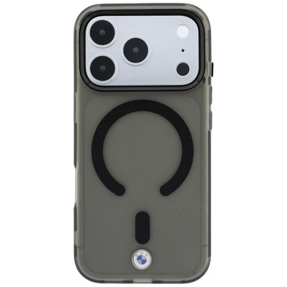 BMW Sign Frosted IML &amp; Metal Logo MagSafe Case for iPhone 18 Pro Max / 17 Pro Max - Gray_2