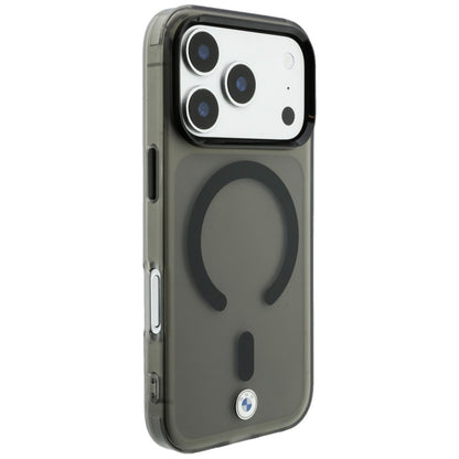 BMW Sign Frosted IML &amp; Metal Logo MagSafe Case for iPhone 18 Pro Max / 17 Pro Max - Gray_3