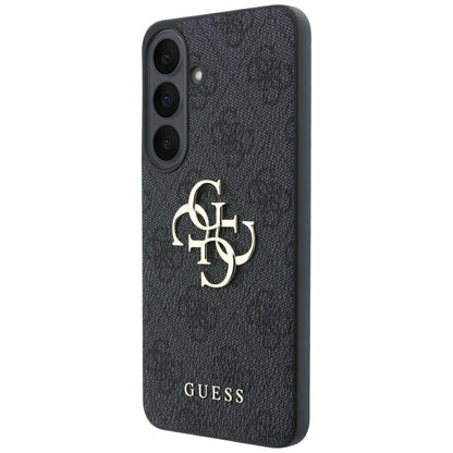 Guess Embossed 4G Ring Classic Logo MagSafe Case for Samsung Galaxy S26 FE - Black_1