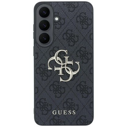 Guess Embossed 4G Ring Classic Logo MagSafe Case for Samsung Galaxy S26 FE - Black_2