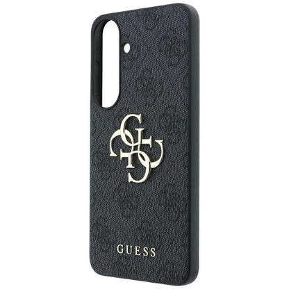 Guess Embossed 4G Ring Classic Logo MagSafe Case for Samsung Galaxy S26 FE - Black_4
