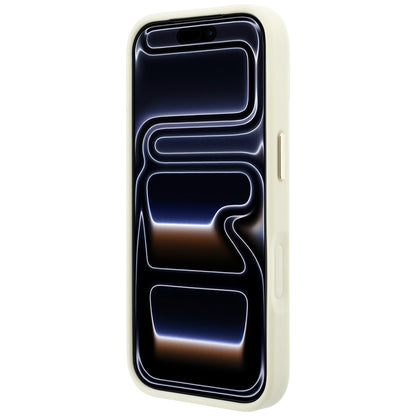 Guess Ring Stand 360 Grained Classic Logo MagSafe Case for iPhone 18 Pro / 17 Pro - Beige_4