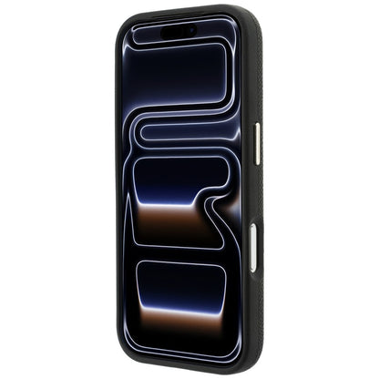 Karl Lagerfeld Grained with Resin Signature Logo MagSafe Case for iPhone 18 Pro Max / 17 Pro Max - Black_4