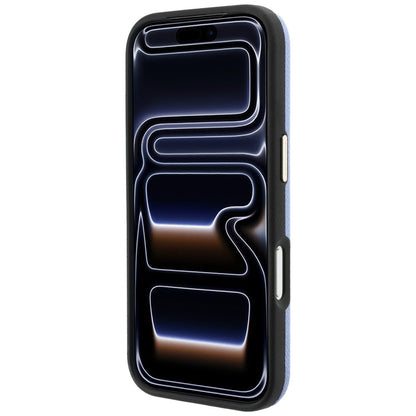 Karl Lagerfeld Grained with Resin Signature Logo MagSafe Case for iPhone 18 Pro Max / 17 Pro Max - Light Blue_4