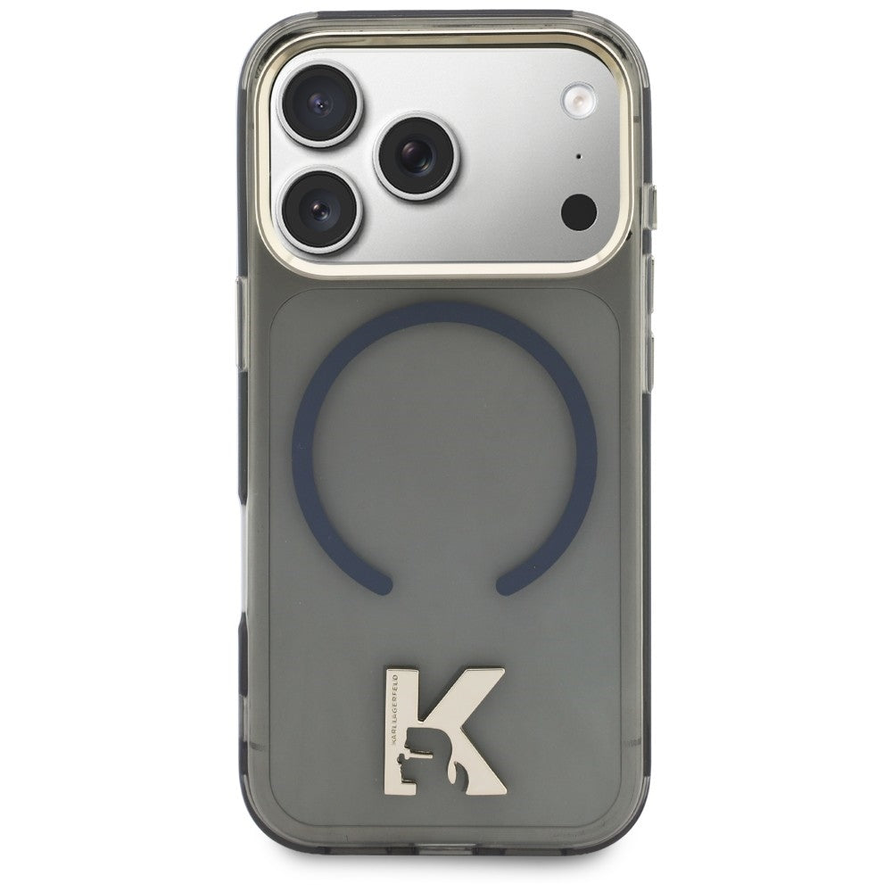 Karl Lagerfeld IML K Head Case for iPhone 18 Pro Max / 17 Pro Max - Black_2