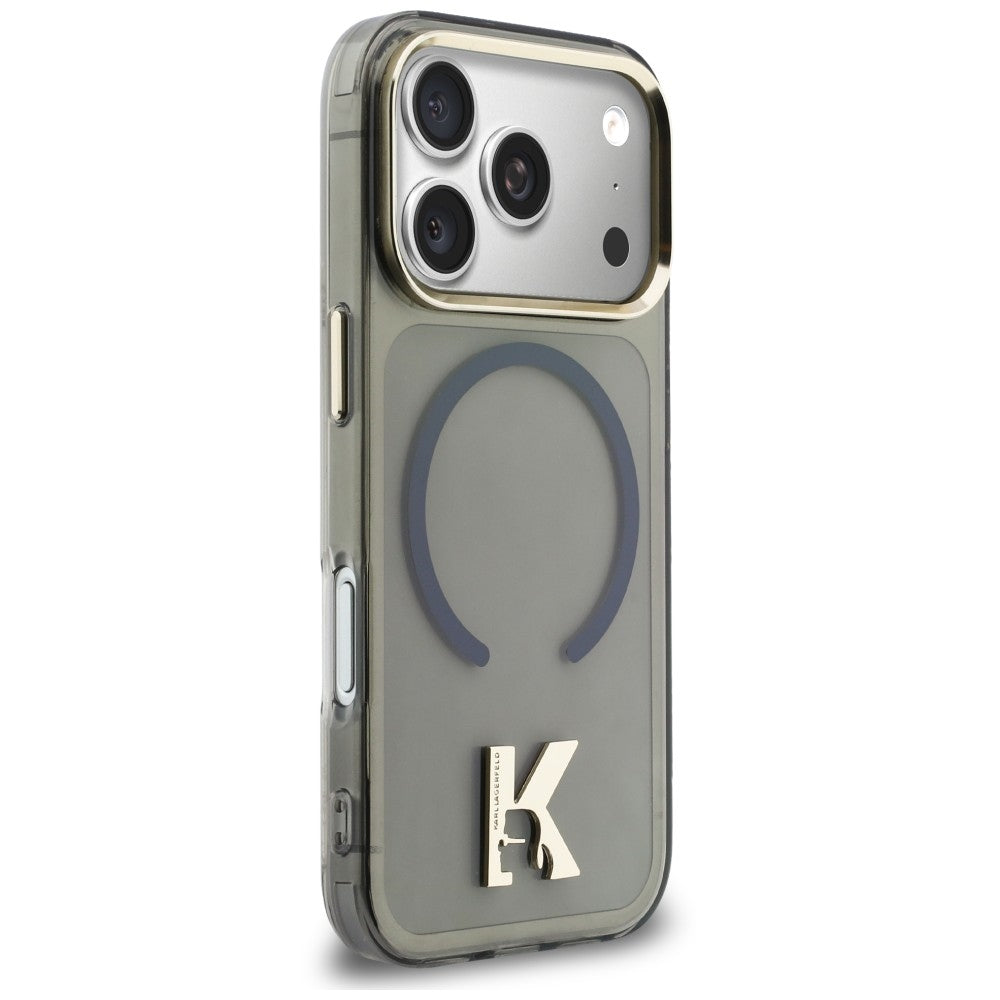 Karl Lagerfeld IML K Head Case for iPhone 18 Pro Max / 17 Pro Max - Black_3
