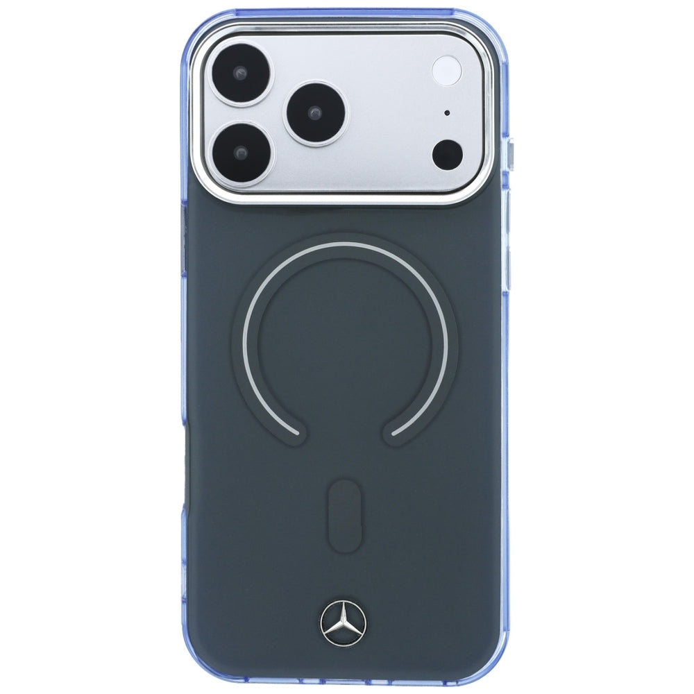 Mercedes Double Layer Iconic Logo MagSafe Case for iPhone 18 Pro Max / 17 Pro Max - Dark Gray_2
