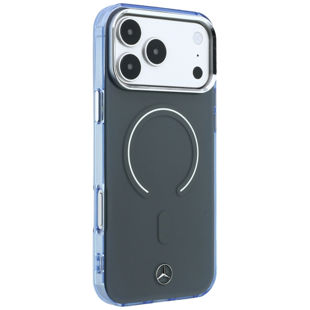 Mercedes Double Layer Iconic Logo MagSafe Case for iPhone 18 Pro Max / 17 Pro Max - Dark Gray_3