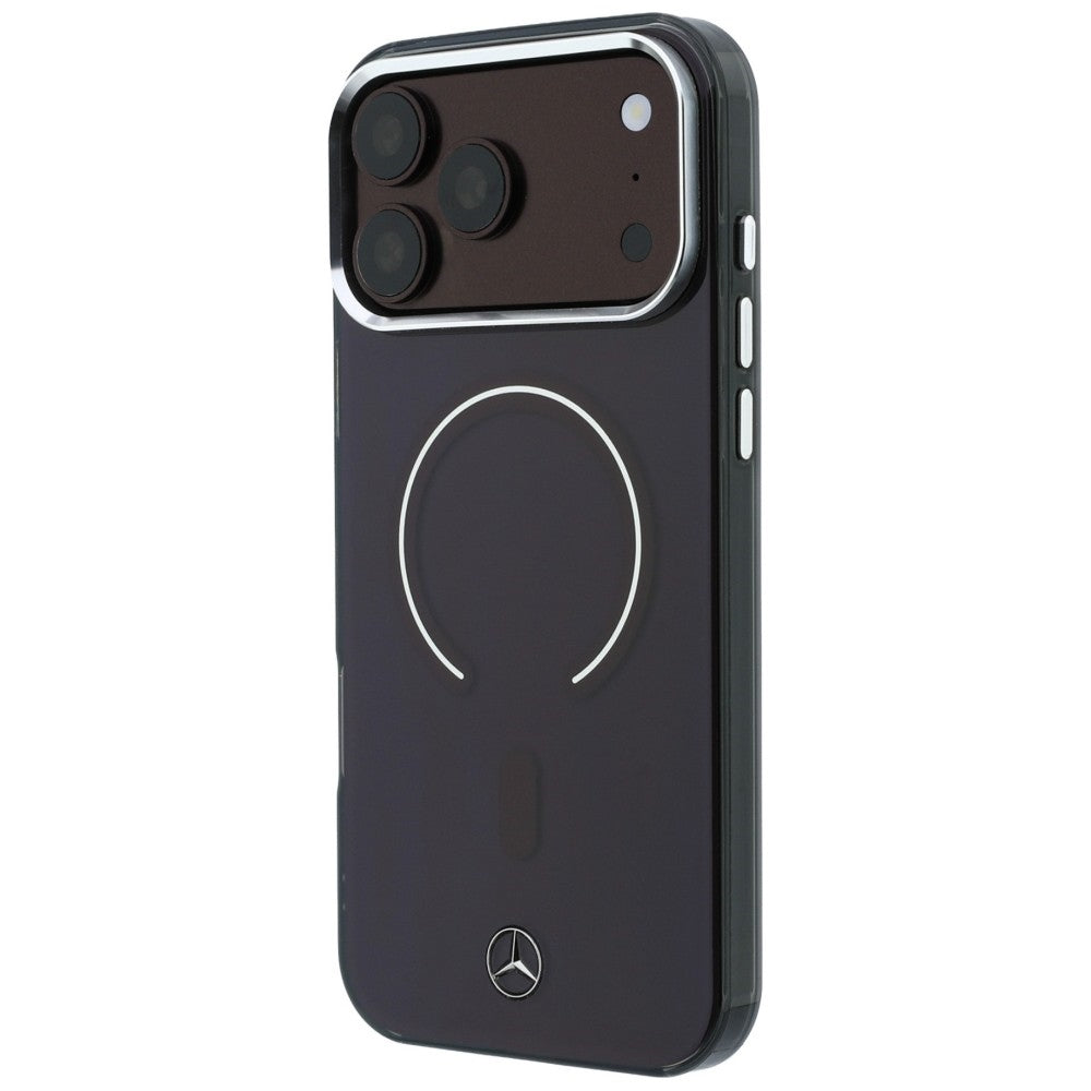 Mercedes Double Layer Iconic Logo MagSafe case for iPhone 18 Pro Max / 17 Pro Max - burgundy_1