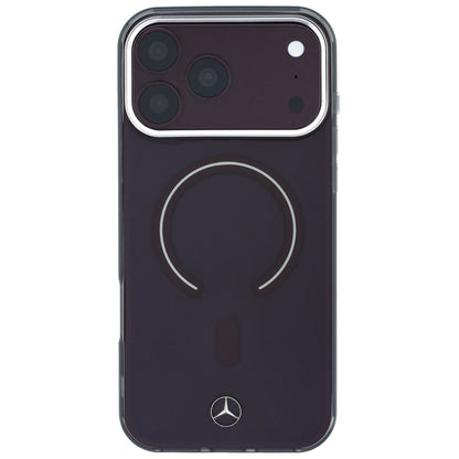 Mercedes Double Layer Iconic Logo MagSafe case for iPhone 18 Pro Max / 17 Pro Max - burgundy_2