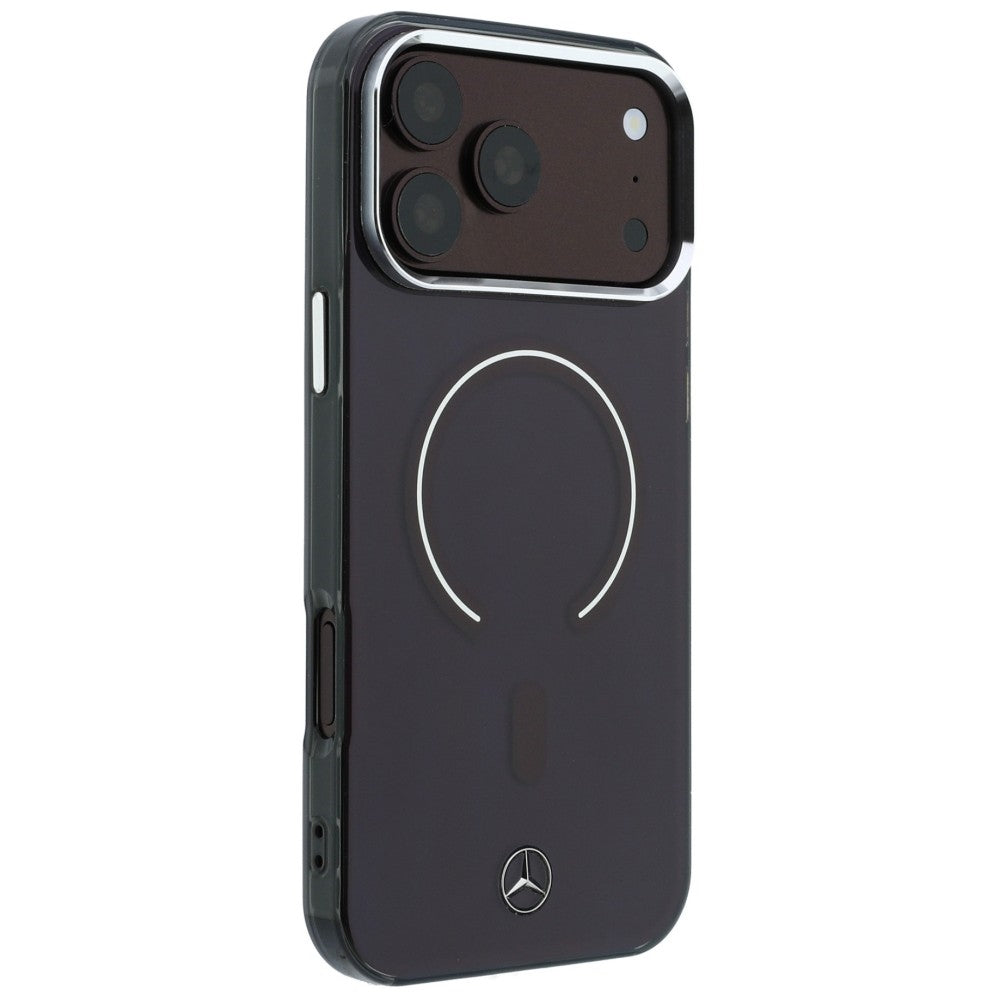 Mercedes Double Layer Iconic Logo MagSafe case for iPhone 18 Pro Max / 17 Pro Max - burgundy_3