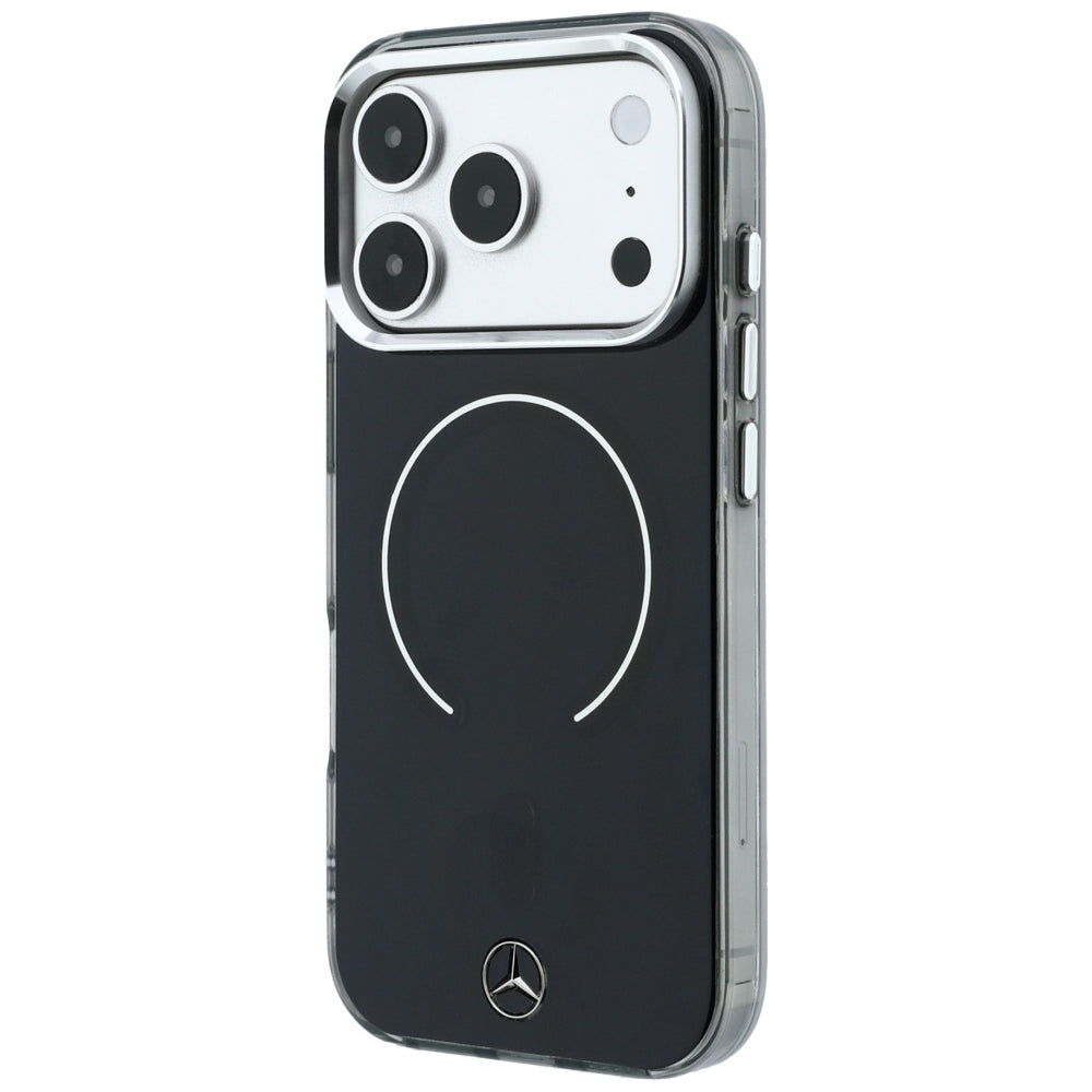Mercedes Double Layer Iconic Logo MagSafe Case for iPhone 18 Pro Max / 17 Pro Max - Black_1