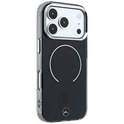 Mercedes Double Layer Iconic Logo MagSafe Case for iPhone 18 Pro Max / 17 Pro Max - Black_3