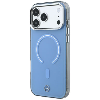 Mercedes Double Layer Iconic Logo MagSafe Case for iPhone 18 Pro Max / 17 Pro Max - Blue_1