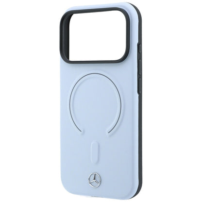 Mercedes Leather 3D MagSafe Case for iPhone 18 Pro / 17 Pro - Blue_5