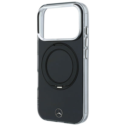 Mercedes Ring Stand Iconic Logo MagSafe Case for iPhone 18 Pro / 17 Pro - Black_6