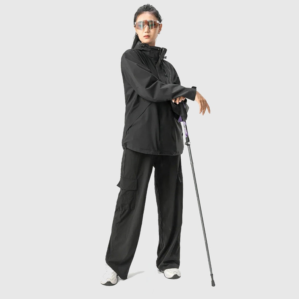 Qunature Nordic Walking Trekking Pole Aluminum 110 - 130 cm 1 pc. - Purple - OUTLET_10