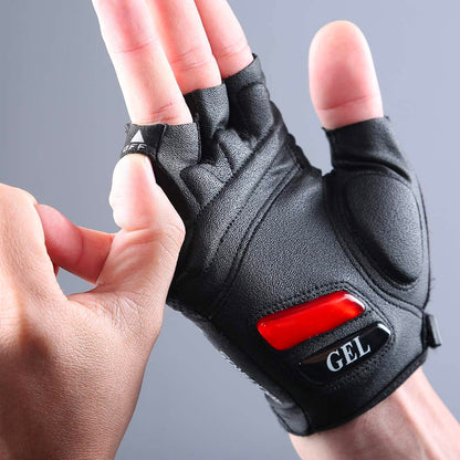 Rockbros S143-BK L cycling gloves with gel inserts - black - OUTLET_3