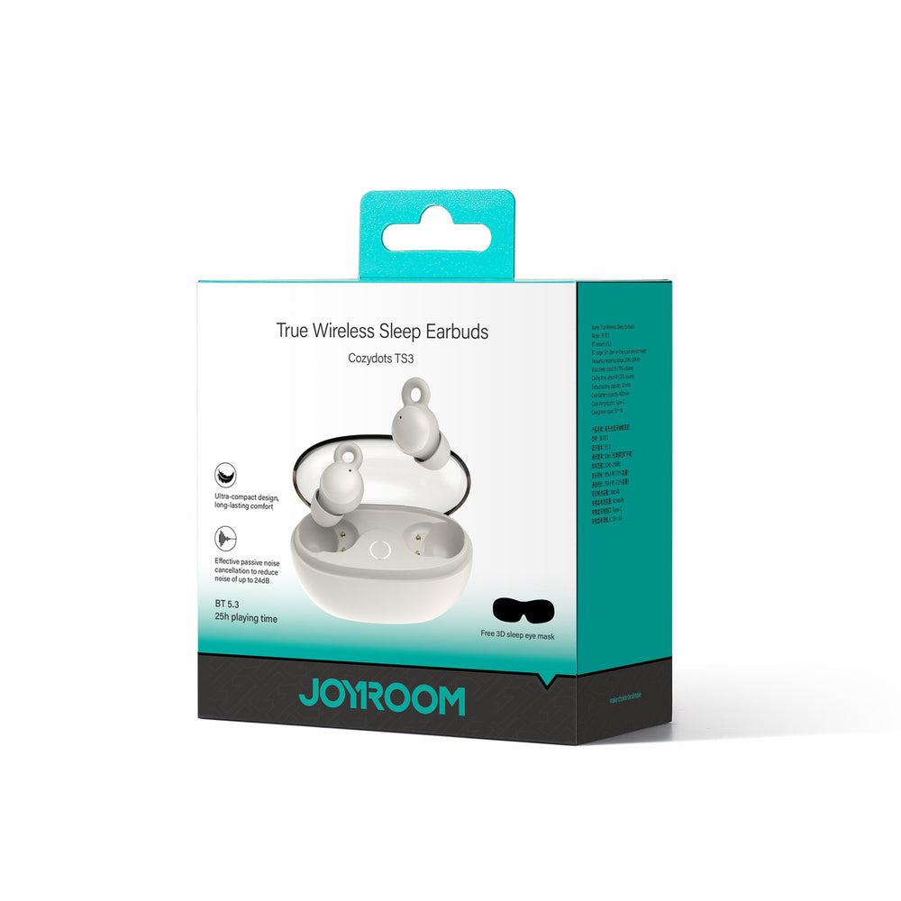 Joyroom JR-TS3 wireless in-ear headphones for sleeping - white - OUTLET_7