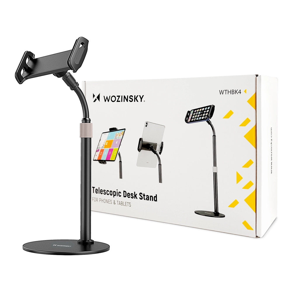 Wozinsky Tablet and Phone Desk Stand Black (WTHBK4) - OUTLET_14