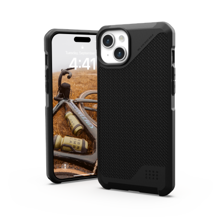 UAG Metropolis LT MagSafe case for iPhone 15 Plus - black kevlar - OUTLET_1
