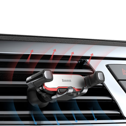Baseus Lateral Gravity Car Holder - Silver - OUTLET_10